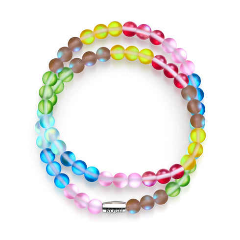 Rainbow Wrap | Mermaid Glass Bracelet